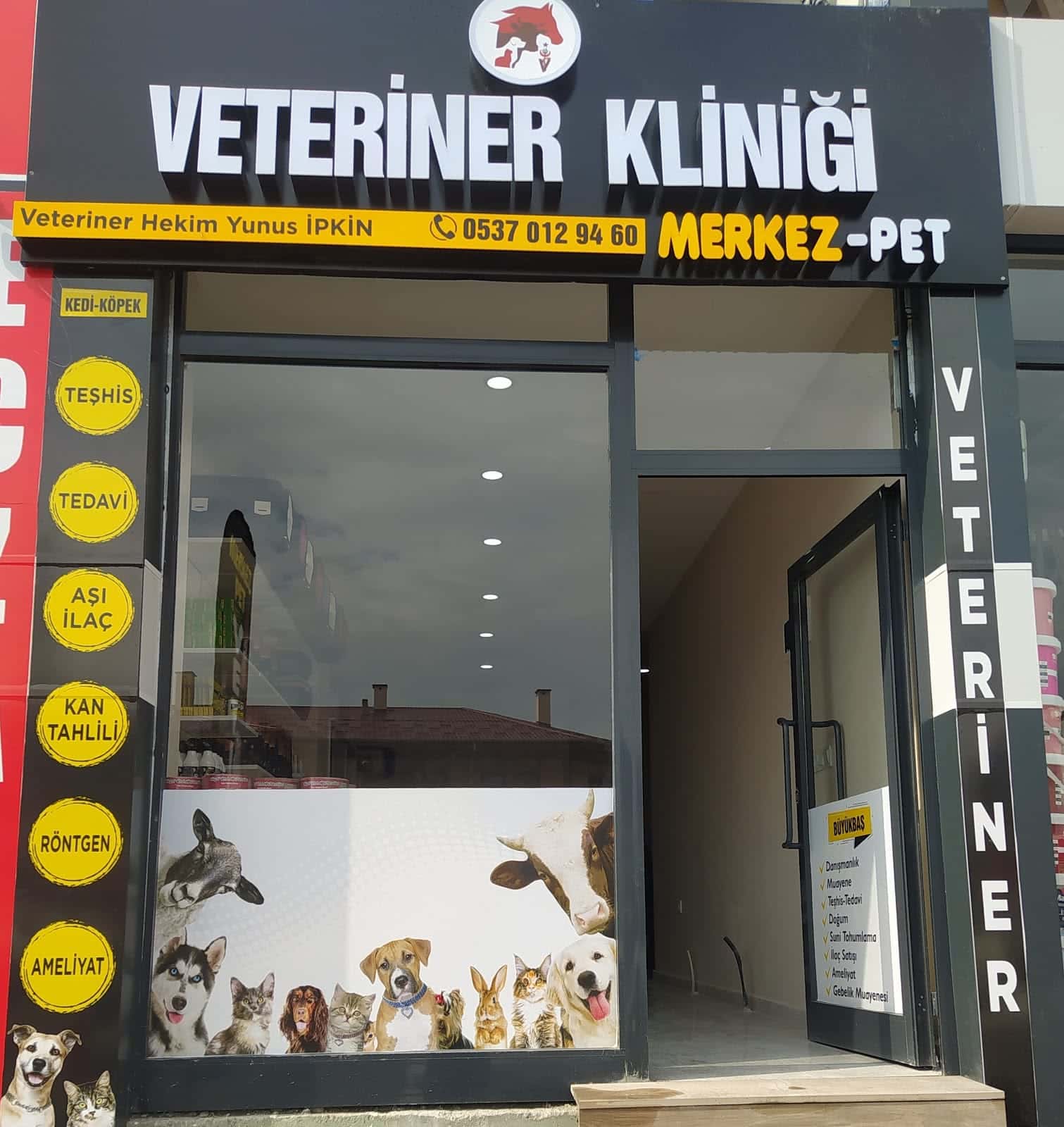 Klinik dış cephe görünümü