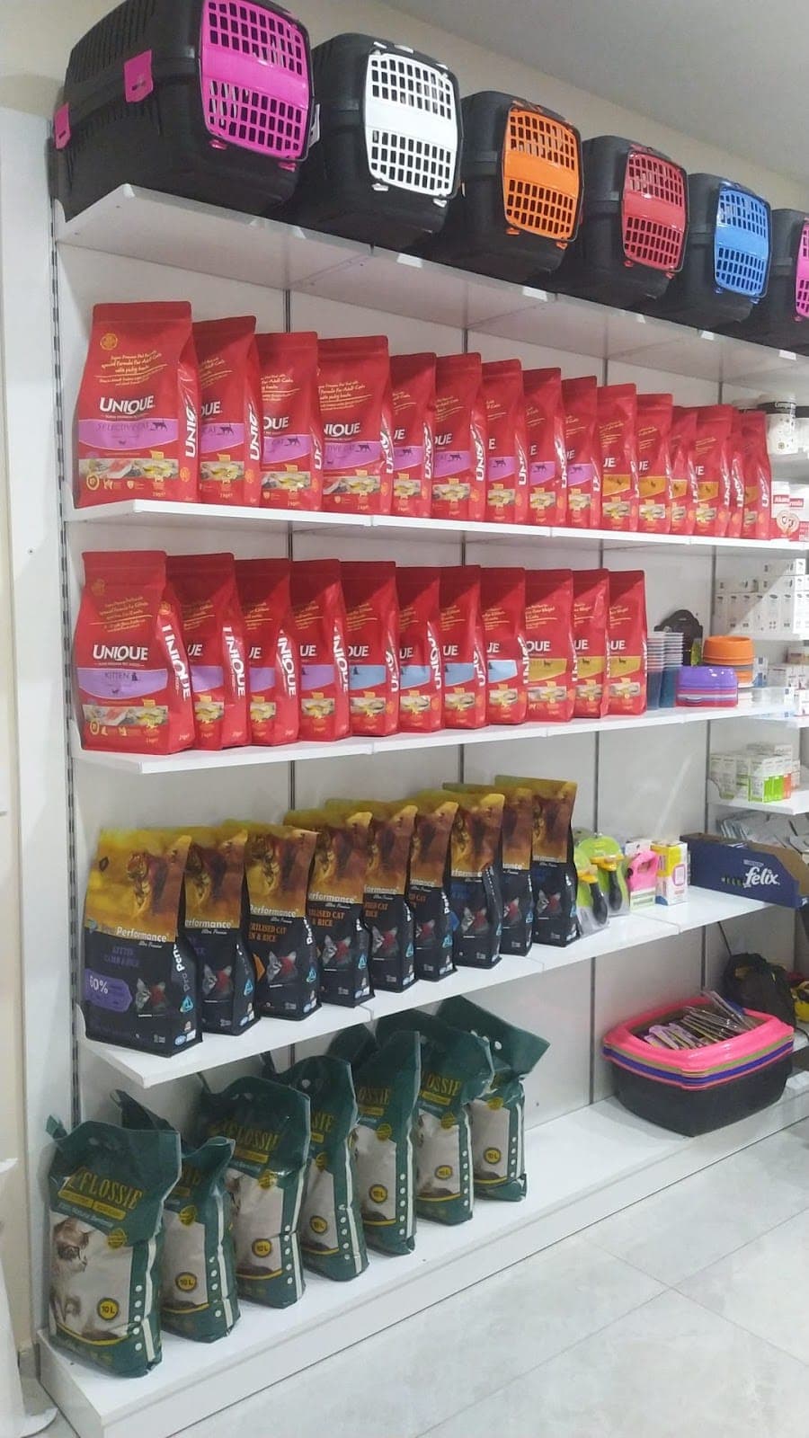 Pet shop mama rafları